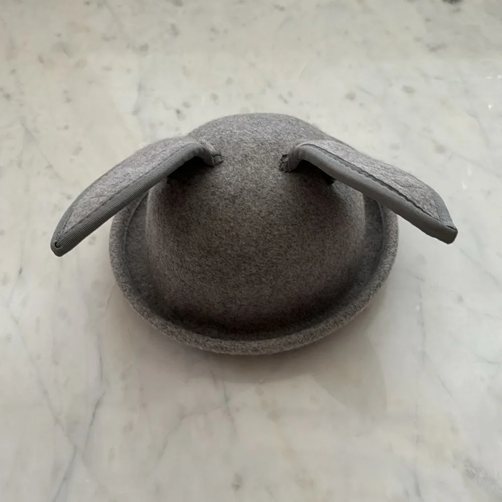 Rising Star wool bunny hat. Toddler size. So cute!